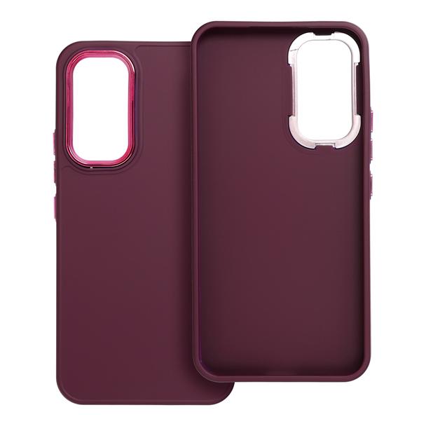 Futerał do Samsung A54 5G Frame fioletowy