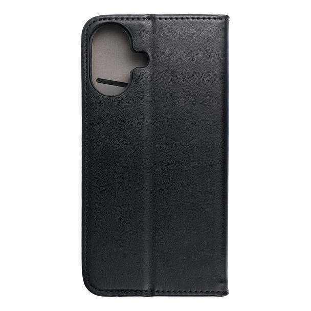 Etui z klapką na iPhone 16 Smart Magneto czarne
