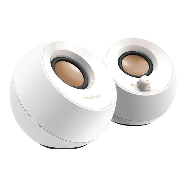 Głośnik przewodowy 4,4W Creative Pebble 2.0 51MF1680AA001 biały