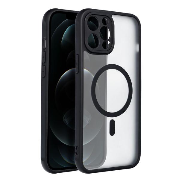 Futerał do iPhone 12 PRO MAX Full Matte Mag Cover zgodny z MagSafe czarny