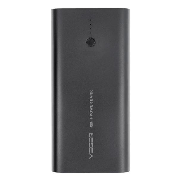 Powerbank Veger ACE100 (W1146) PD QC3.0 20W 10000 mAh czarny 0INT