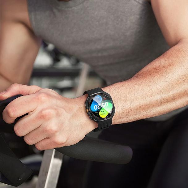 Smartwatch Hoco 1,5" TFT GPS z funkcją rozmowy Y29 czarny