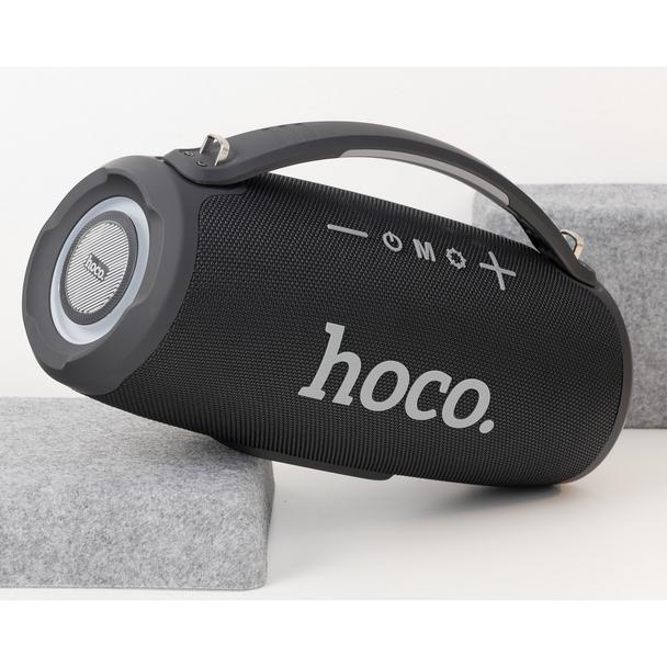 Głośnik bezprzewodowy LED 2 x 20W 4h Hoco HA4 czarny