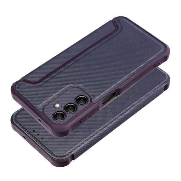 Etui z klapką na Samsung A14 4G / A14 5G Razor Book niebieskie