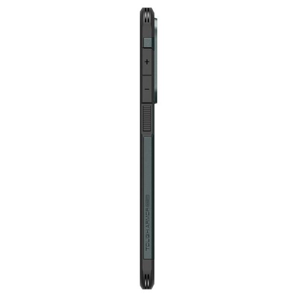 SPIGEN futerał TOUGH ARMOR kompatybilny z MagSafe do SAMSUNG S25 Edge abyss green