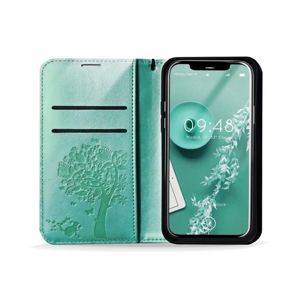 Etui z klapką na Xiaomi Redmi NOTE 10 PRO Mezzo Book drzewo zielone