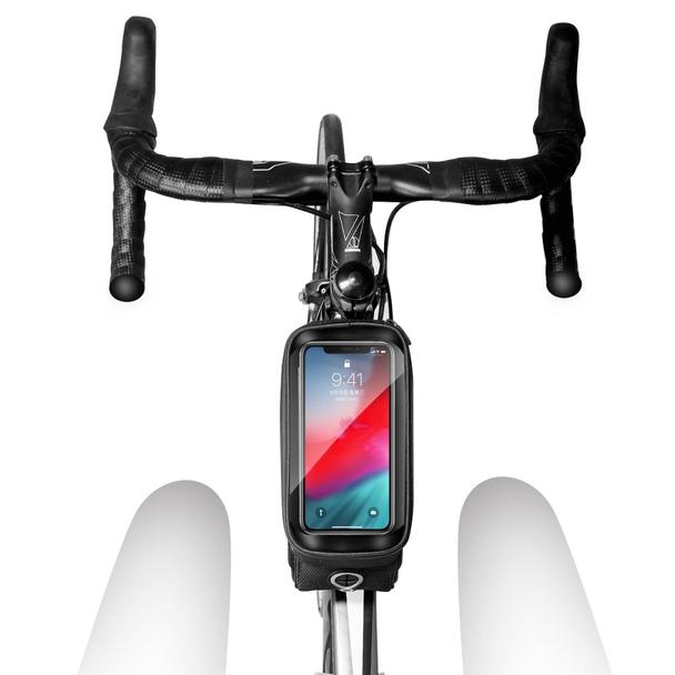 WILDMAN sakwa rowerowa na ramę na zamek  ES3 1L ( 4" - 7" ) czarna