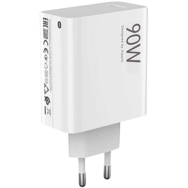 XIAOMI oryginalna ładowarka sieciowa USB A QC3.0 3A 90W MDY-15-EK biała bulk