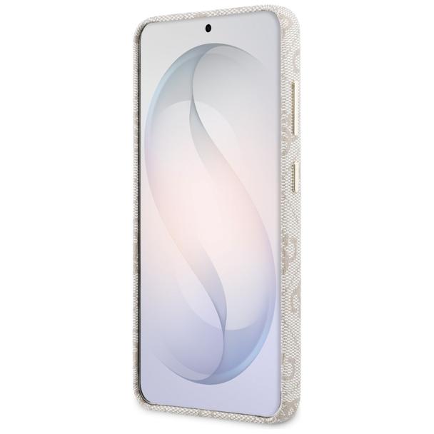 GUESS futerał do SAMSUNG S26 GUHMS26SP4GRMDEP (4G Rhinestone Round Logo MagSafe) różowy