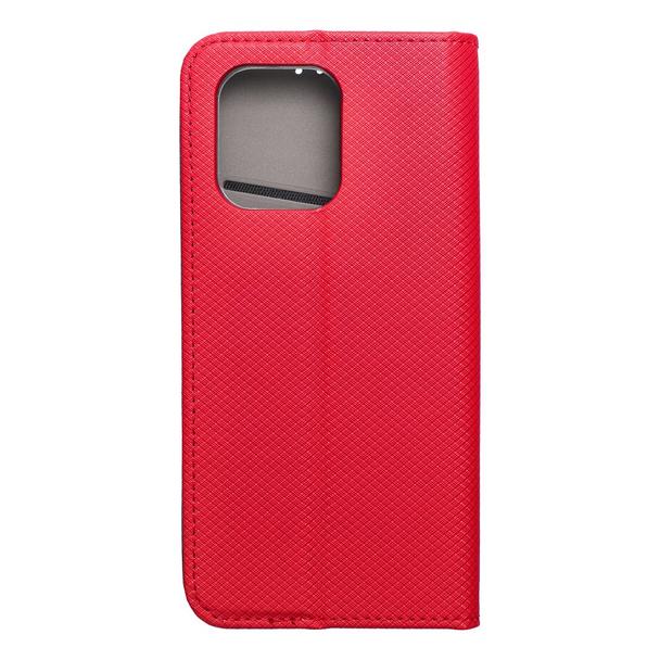 Etui z klapką na Motorola EDGE 50 NEO Smart Case Book czerwone