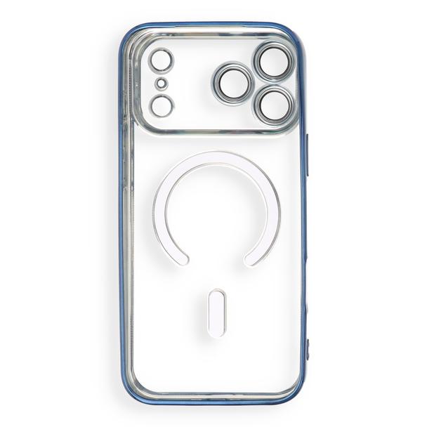 Etui na iPhone 18 Pro / 17 Pro Electro Mag Cover zgodne z MagSafe granatowe