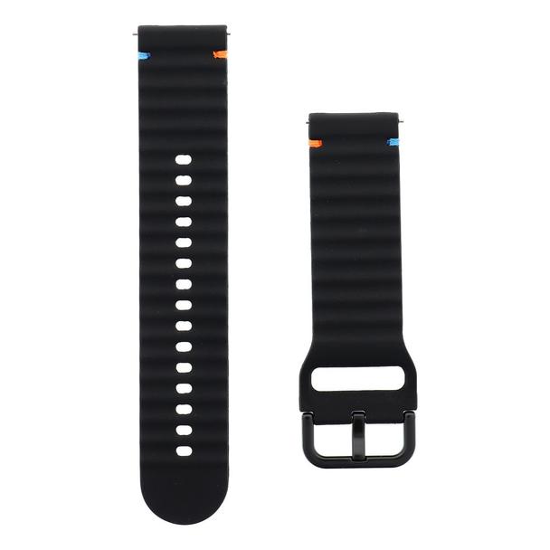 Pasek do zegarka 22 mm Titmo Strap S3 silicone czarny