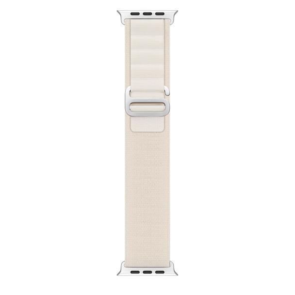 DUX DUCIS pasek GS nylonowy do Apple Watch 42 / 44 / 45 / 49 mm platynowy