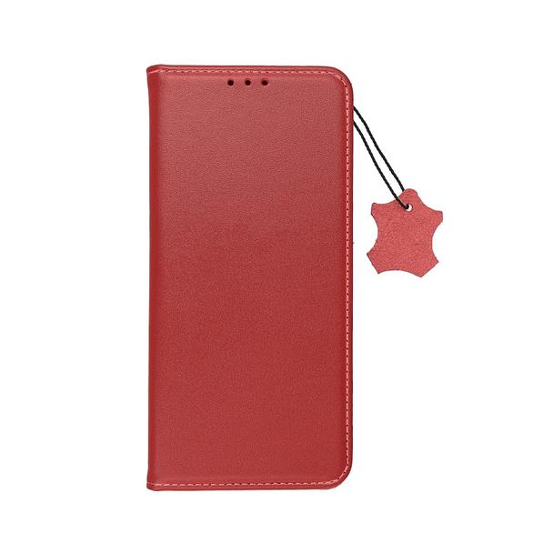 Etui z klapką na Samsung S22 ULTRA Smart Pro Book skórzane bordowe