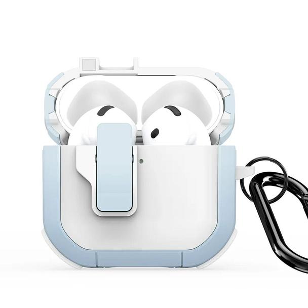DUX DUCIS futerał PECP ochronny TPU+PC na AirPods 4 biało niebieski