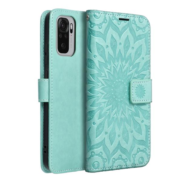 Etui z klapką na Xiaomi Redmi NOTE 10 PRO Mezzo Book mandala zielone