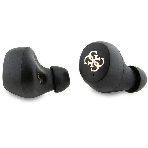 GUESS słuchawki bezprzewodowe bluetooth TWS ENC + stacja dokująca GUTWSP4EGP (4G Metal) różowe