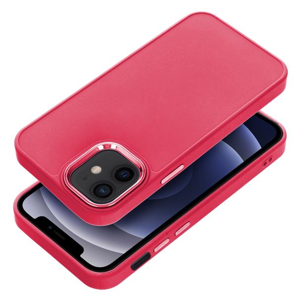 Futerał do iPhone 12 MINI Frame magenta