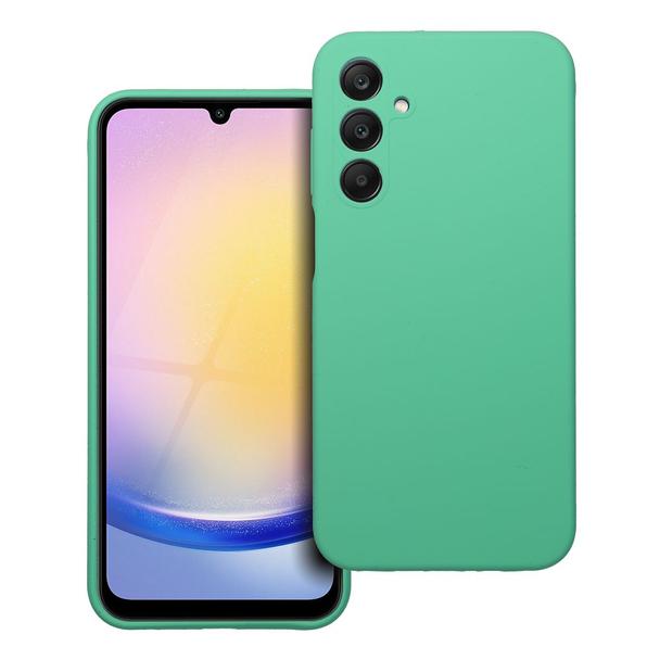 Futerał do Samsung A25 5G Silicone 2mm miętowy