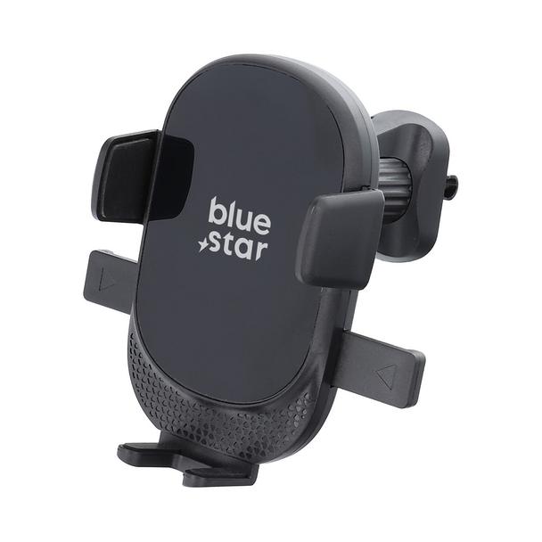 Uchwyt na telefon do samochodu uniwersalny Blue Star Auto Lock X1 do kratki czarny