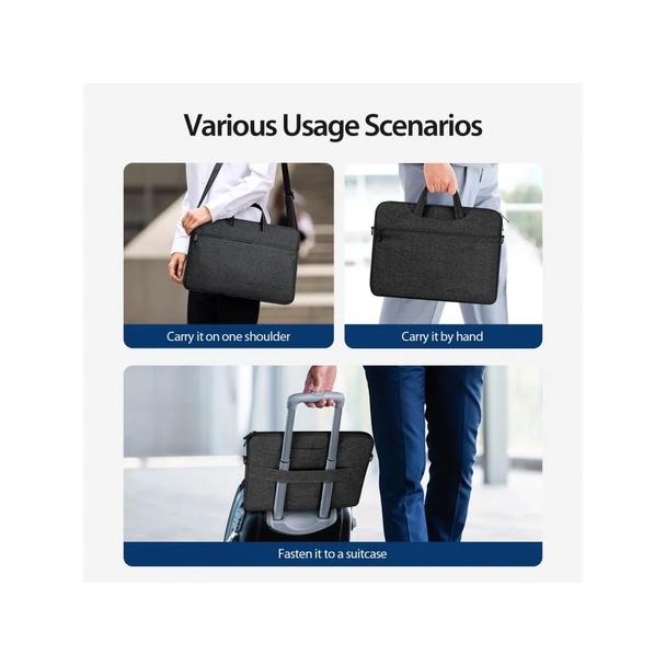 DUX DUCIS futerał LBJB na laptop 14-15,4" Shoulder Bag czarny