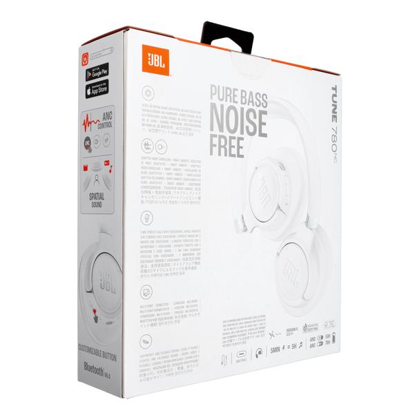 Słuchawki bezprzewodowe nauszne JBL Tune 780NC białe