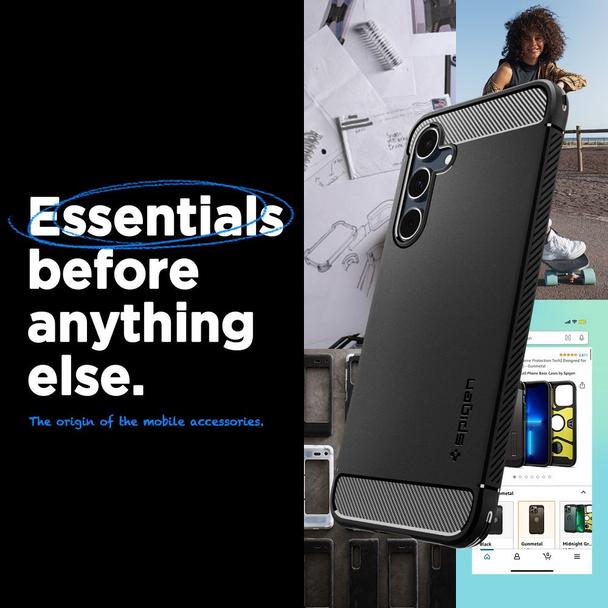 SPIGEN futerał RUGGED ARMOR do SAMSUNG A55 5G matte black