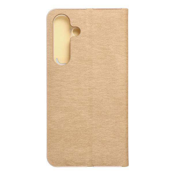 Etui z klapką na Samsung S24 Luna Book Gold złote