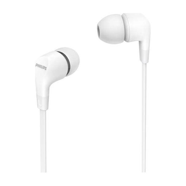 Słuchawki przewodowe douszne Jack 3,5 mm Philips TAE1105WT/00 białe