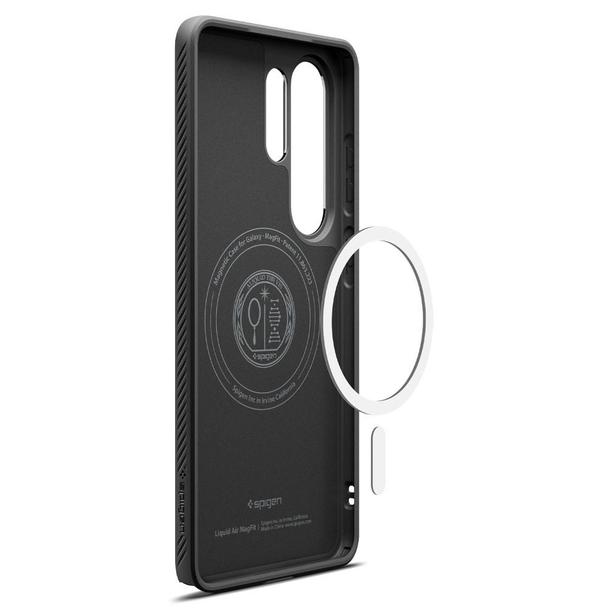SPIGEN futerał LIQUID AIR MAG kompatybilny z MagSafe do SAMSUNG S26 Ultra matte black