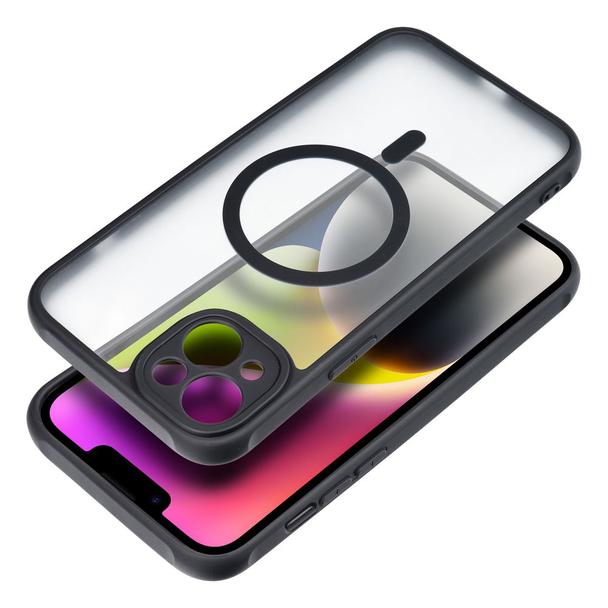 Futerał do iPhone 14 PLUS Full Matte Mag Cover zgodny z MagSafe czarny