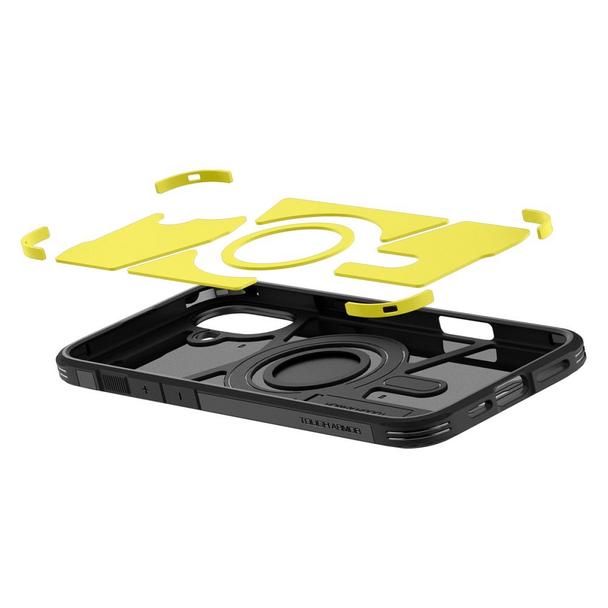 SPIGEN futerał TOUGH ARMOR MAG kompatybilny z MagSafe do IPHONE 16 black