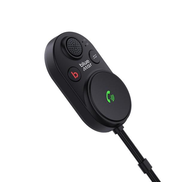 Transmiter samochodowy bluetooth Blue Star 2w1 CarLink BT62 czarny