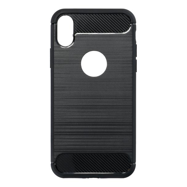 Futerał do iPhone X Carbon czarny