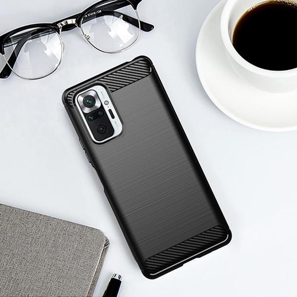 Futerał do Xiaomi Redmi Note 10 5G Carbon czarny