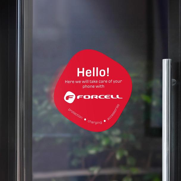 Naklejka na szybę Forcell