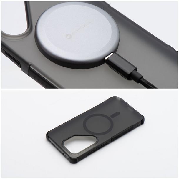 Etui na Samsung A37 Forcell F-Protect BumperX Premium zgodne z MagSafe czarne 0INT