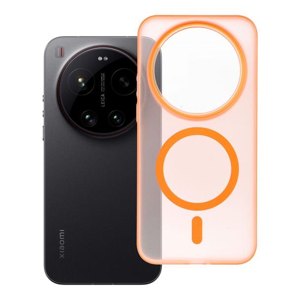 Etui na Xiaomi 17 ULTRA Go Orange zgodne z MagSafe pomarańczowe
