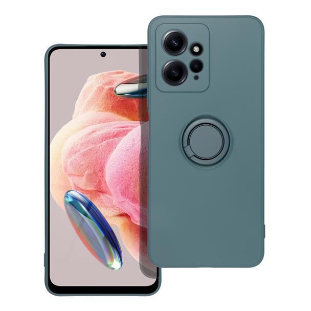 Futerał SILICONE RING do XIAOMI Redmi Note 12 4G  zielony