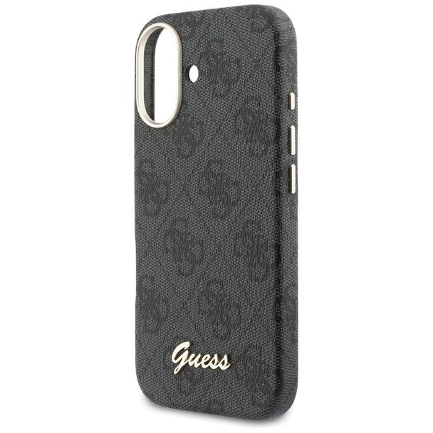GUESS futerał do IPHONE 17 kompatybilny z MagSafe GUHMP17S5P4FWMSK (PU FW 4G Script) czarny