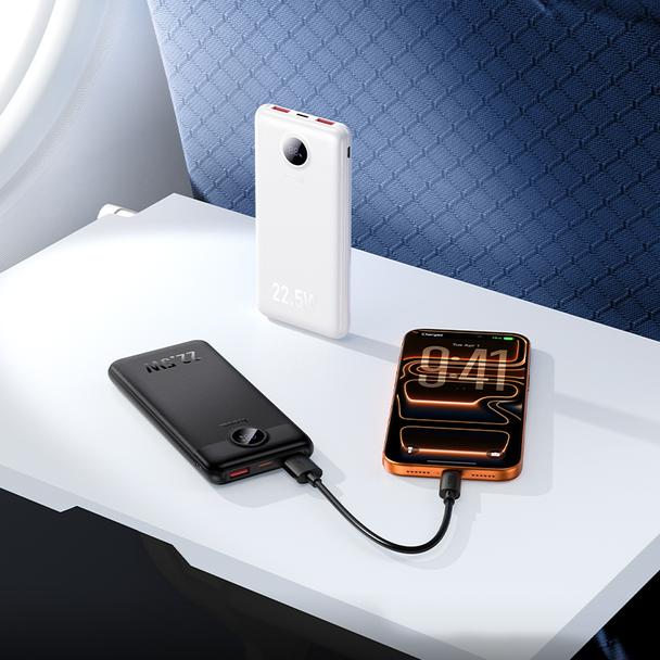 Powerbank Hoco 10000 mAh QC 22,5W+PD 20W LED J172 czarny