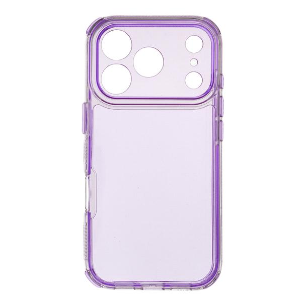 Futerał do iPhone 17 PRO Matrix Clear jasnofioletowy