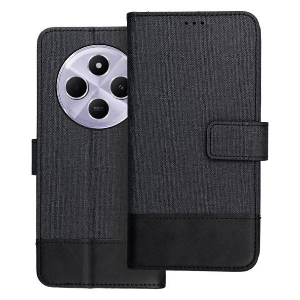 Etui z klapką na Xiaomi Redmi 14C Gomma Book czarne