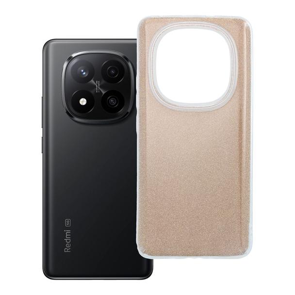 Futerał do Xiaomi Redmi Note 14 PRO PLUS 5G Shining złoty