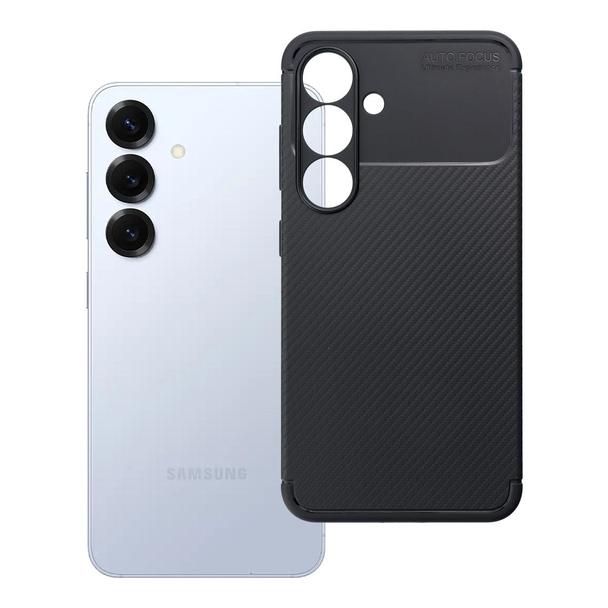 Futerał do Samsung S25 Carbon Premium czarny