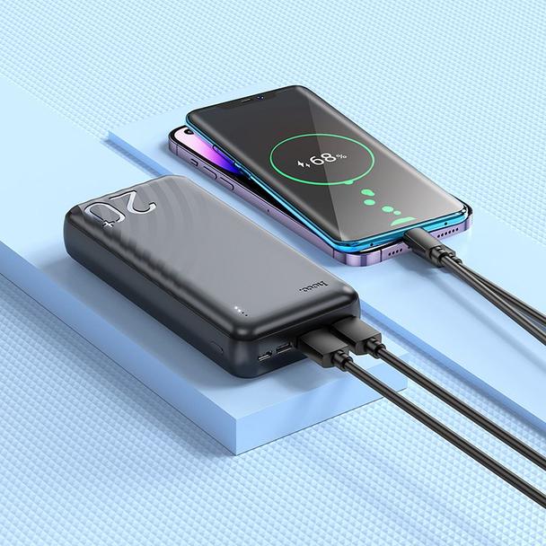 HOCO powerbank 20000 mAh 2A J123A czarny