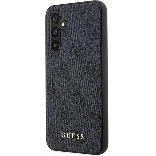 GUESS futerał do SAMSUNG A54 GUHCSA54G4GFGR (4G Metal Gold Logo) szary