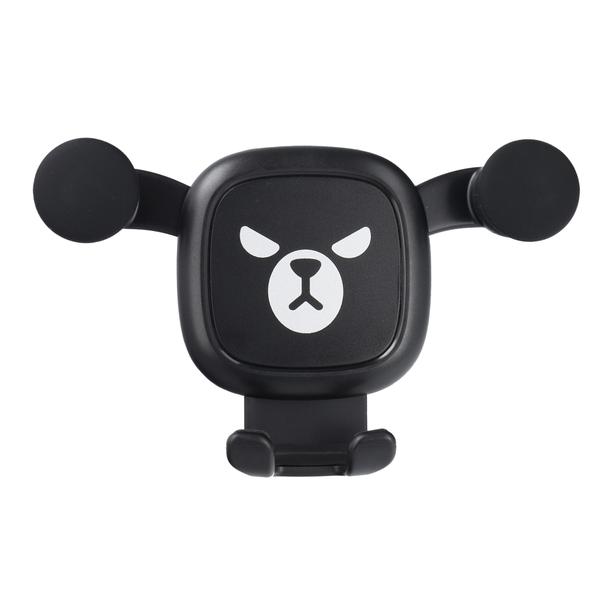 Uchwyt samochodowy grawitacyjny do kratki BAD BEAR czarny