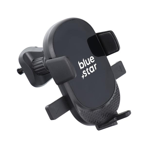 Uchwyt na telefon do samochodu uniwersalny Blue Star Auto Lock X1 do kratki czarny