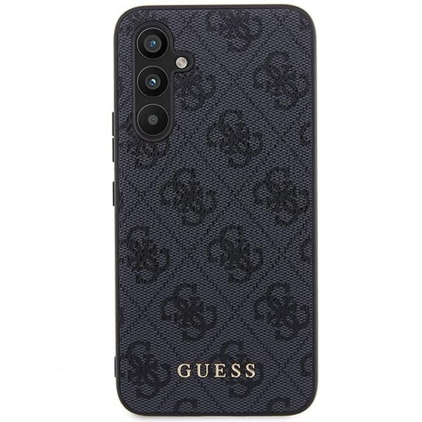 GUESS futerał do SAMSUNG A54 GUHCSA54G4GFGR (4G Metal Gold Logo) szary